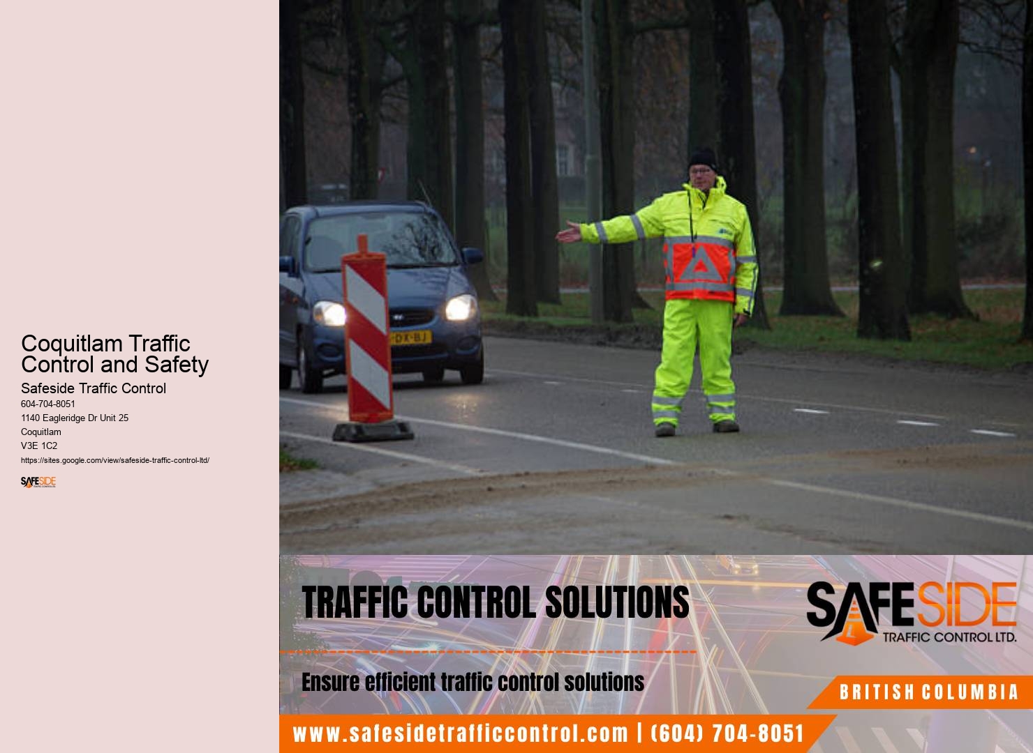 Coquitlam Traffic Control and Safety Traffic Control Management