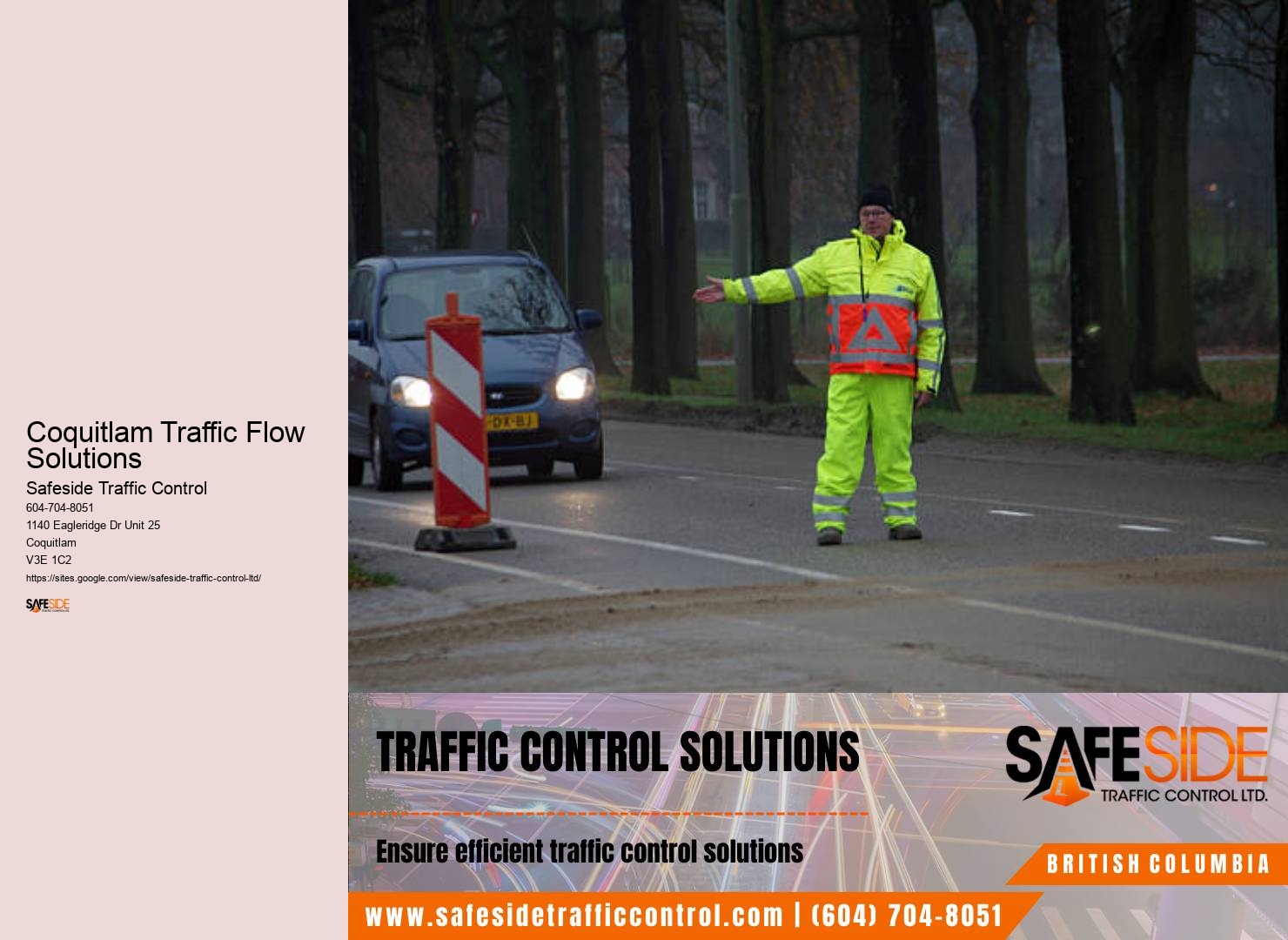 Traffic management training courses Coquitlam Traffic Flow Solutions