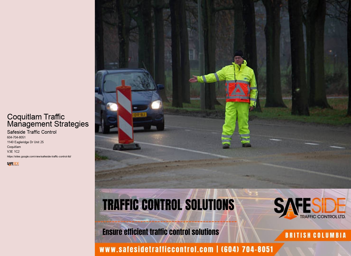 Traffic Control Design Coquitlam Traffic Management Strategies