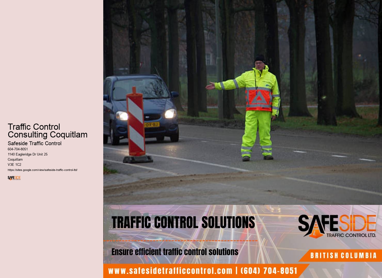 Road Traffic Safety Traffic Control Consulting Coquitlam