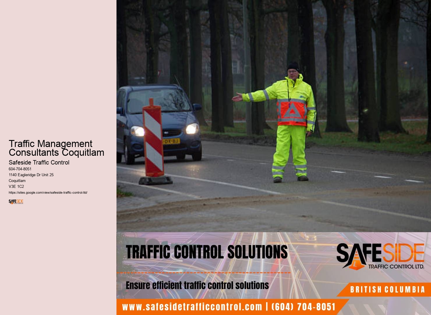 Traffic Management Consultants Coquitlam Traffic Control Training