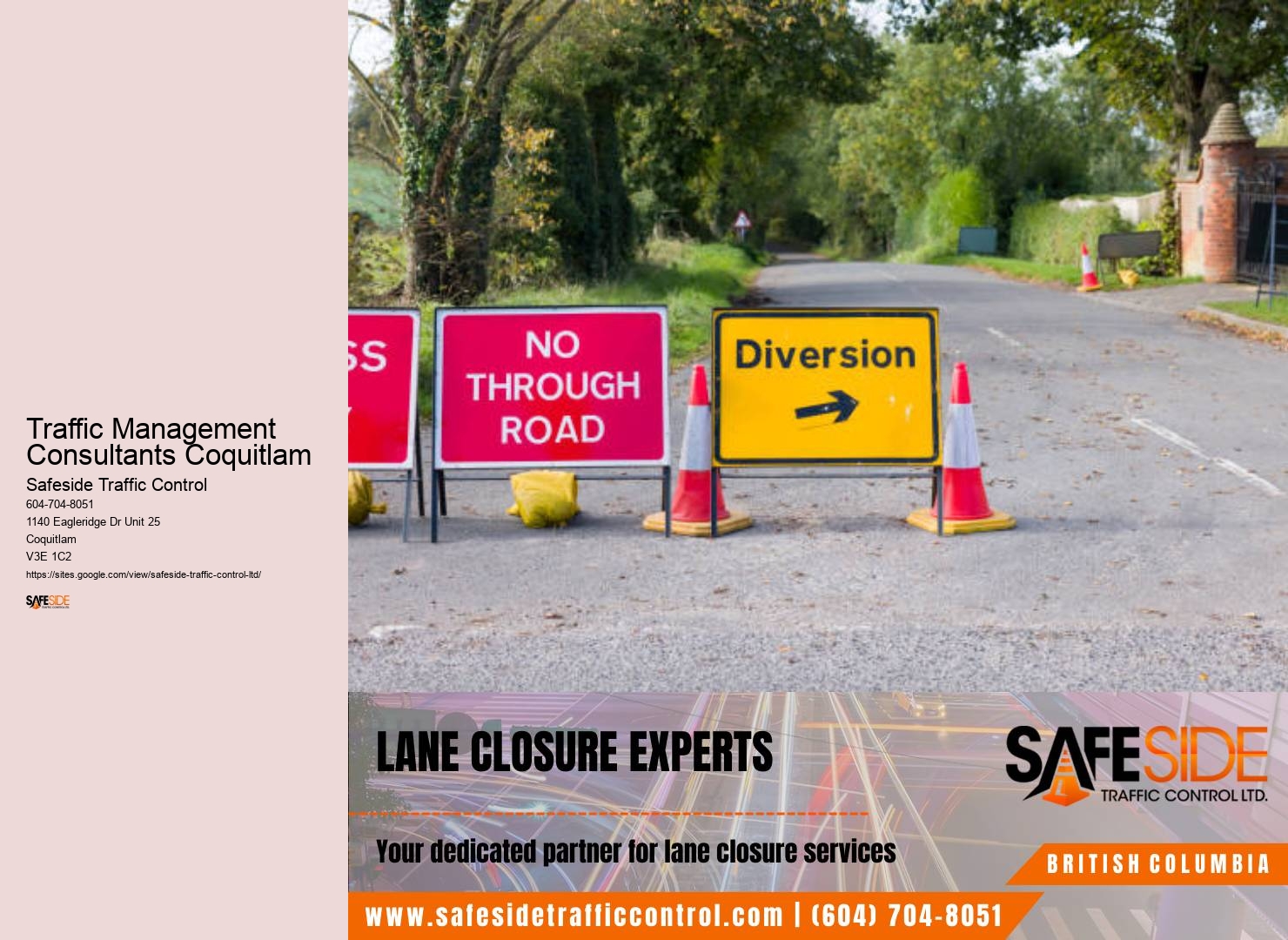 Traffic Management Consultants Coquitlam Traffic Flow Analysis