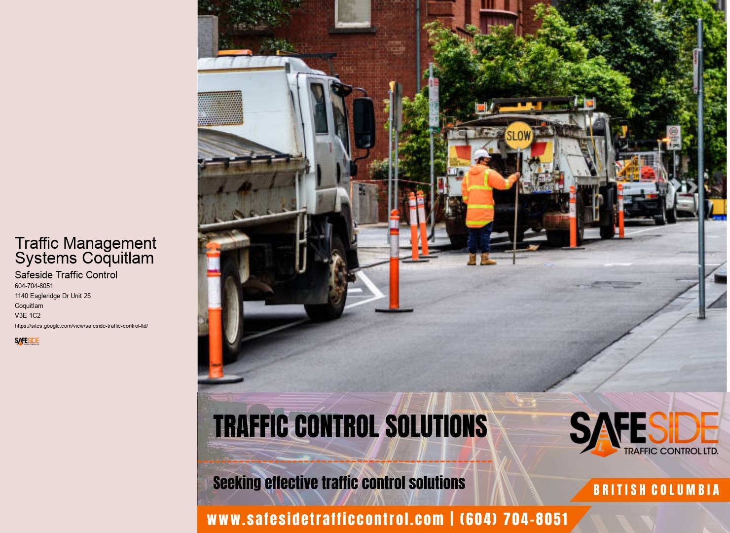 Road Closure Services Traffic Management Systems Coquitlam