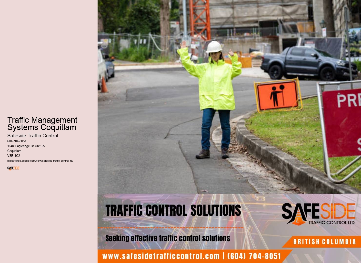 Traffic Diversion Traffic Management Systems Coquitlam