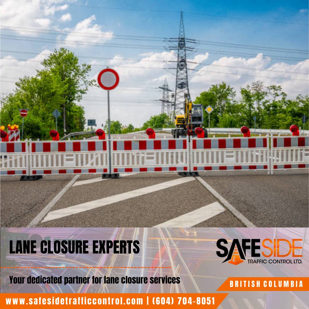 Lane Closure Management Temporary Traffic Control Coquitlam