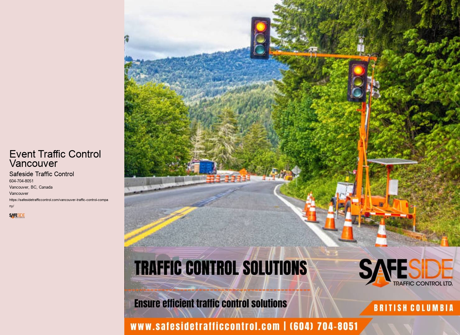 Flagging services Event Traffic Control Vancouver