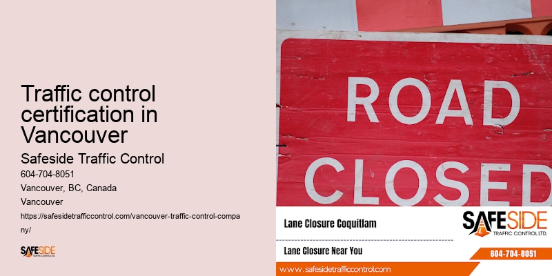 Traffic control certification in Vancouver