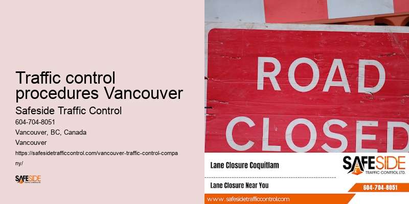 Traffic control procedures Vancouver