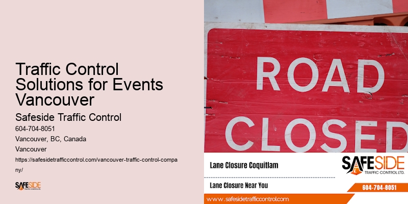 Traffic Control Solutions for Events Vancouver