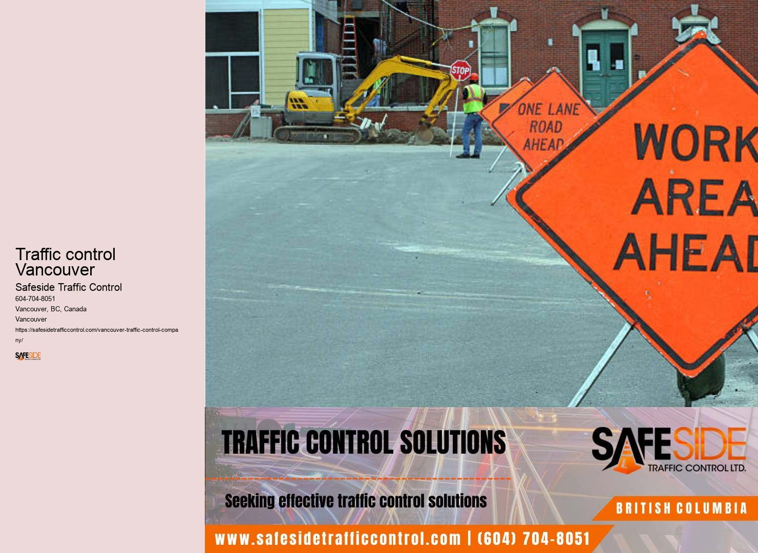 Traffic Control Companies BC