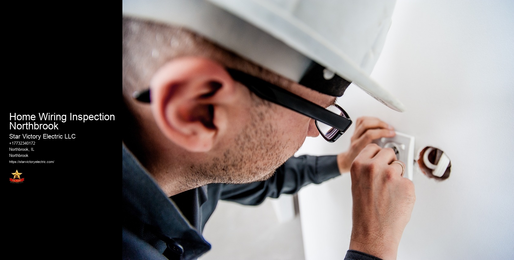 Home Wiring Inspection Northbrook Star Victory Electric LLC Home Wiring Inspection Northbrook