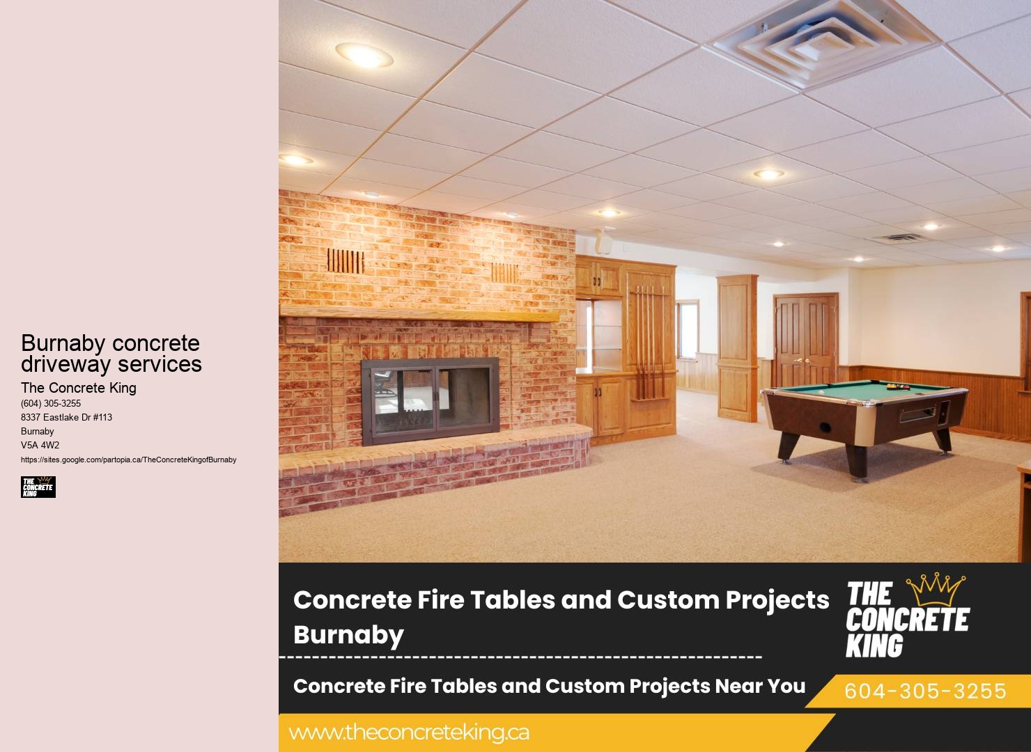 Driveway leveling experts Burnaby concrete driveway services