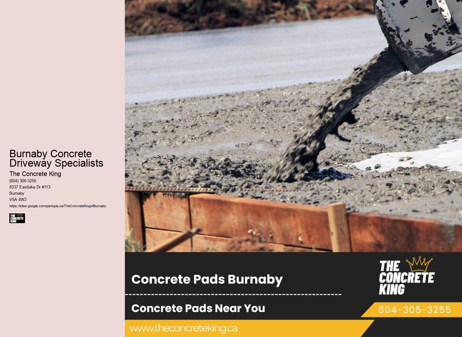 Expert Driveway Replacement Contractors Burnaby Concrete Driveway Specialists BC