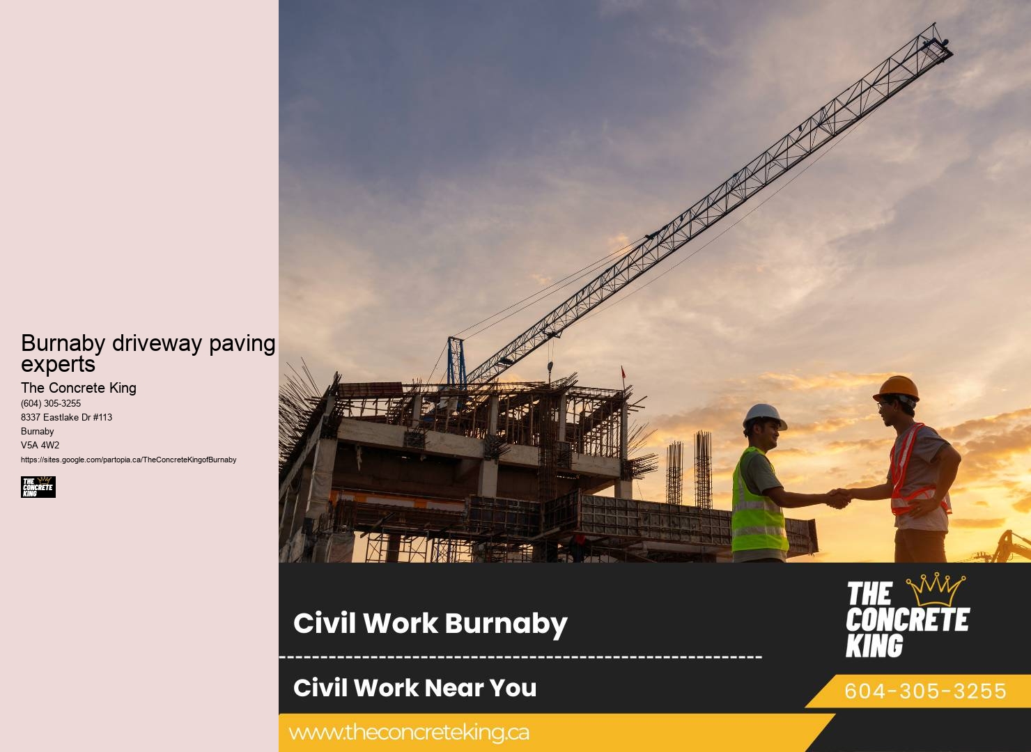 Driveway Installation Companies Burnaby driveway paving experts
