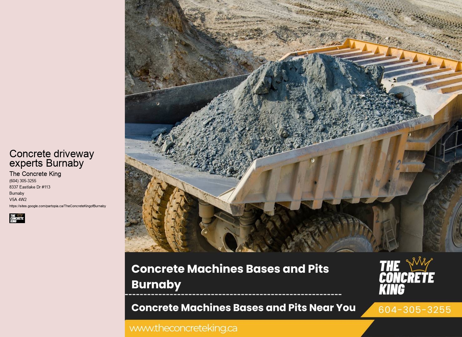 Best driveway services Concrete driveway experts Burnaby