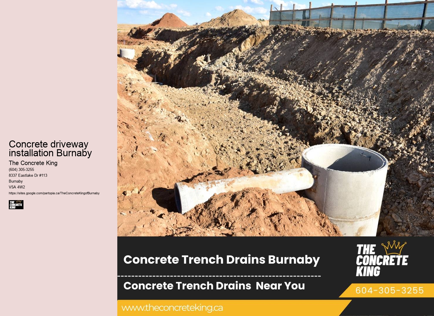 Concrete driveway installation Burnaby Concrete Driveway Prices