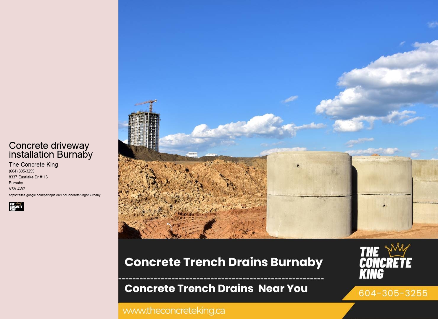 Professional Concrete Driveway Contractors Concrete driveway installation Burnaby BC