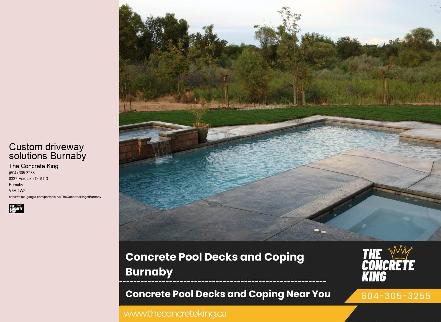 Trusted Driveway Resurfacing Custom driveway solutions Burnaby