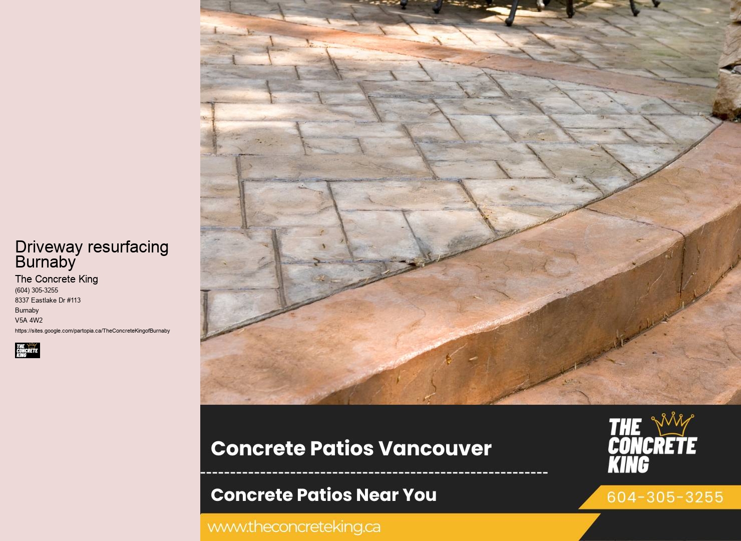 Concrete Driveway Crack Filling Driveway resurfacing Burnaby