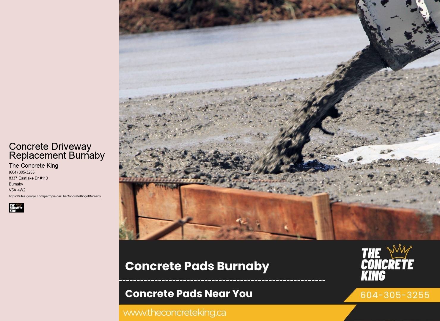 Driveway renovation Concrete Driveway Replacement Burnaby