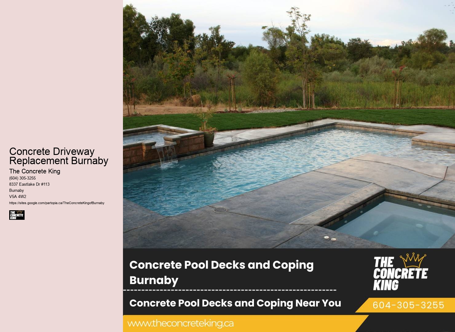 Best Driveway Repair Services Concrete Driveway Replacement Burnaby