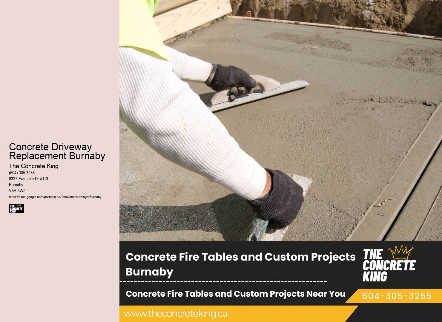 Driveway Paving Contractors Concrete Driveway Replacement Burnaby