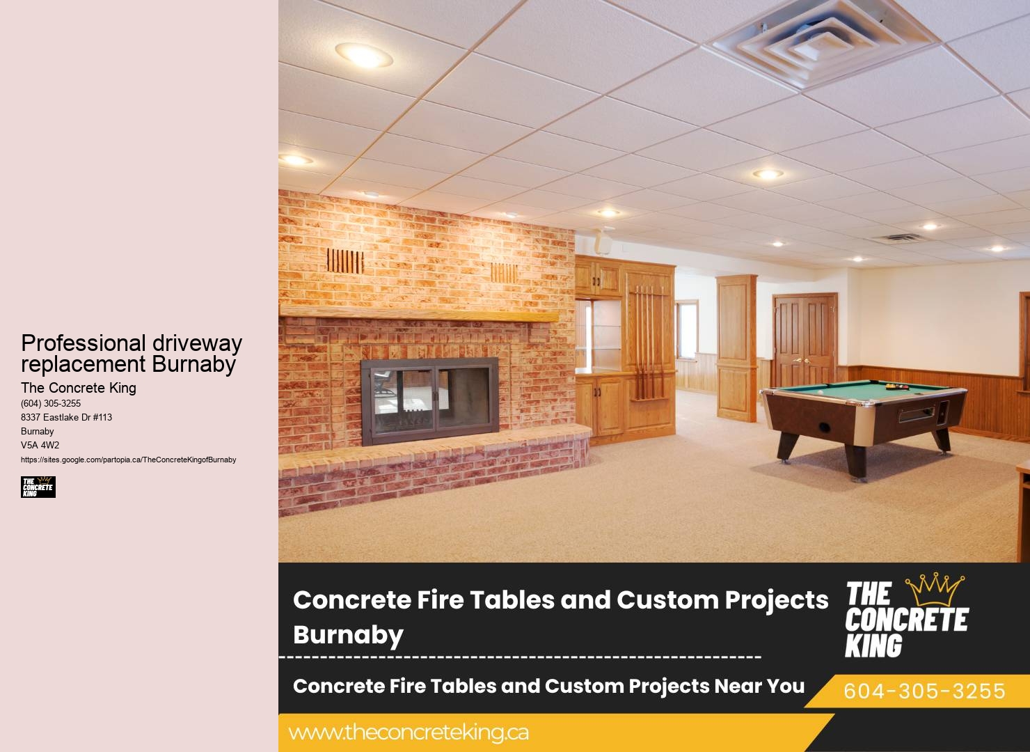 Experienced Driveway Construction Professional driveway replacement Burnaby