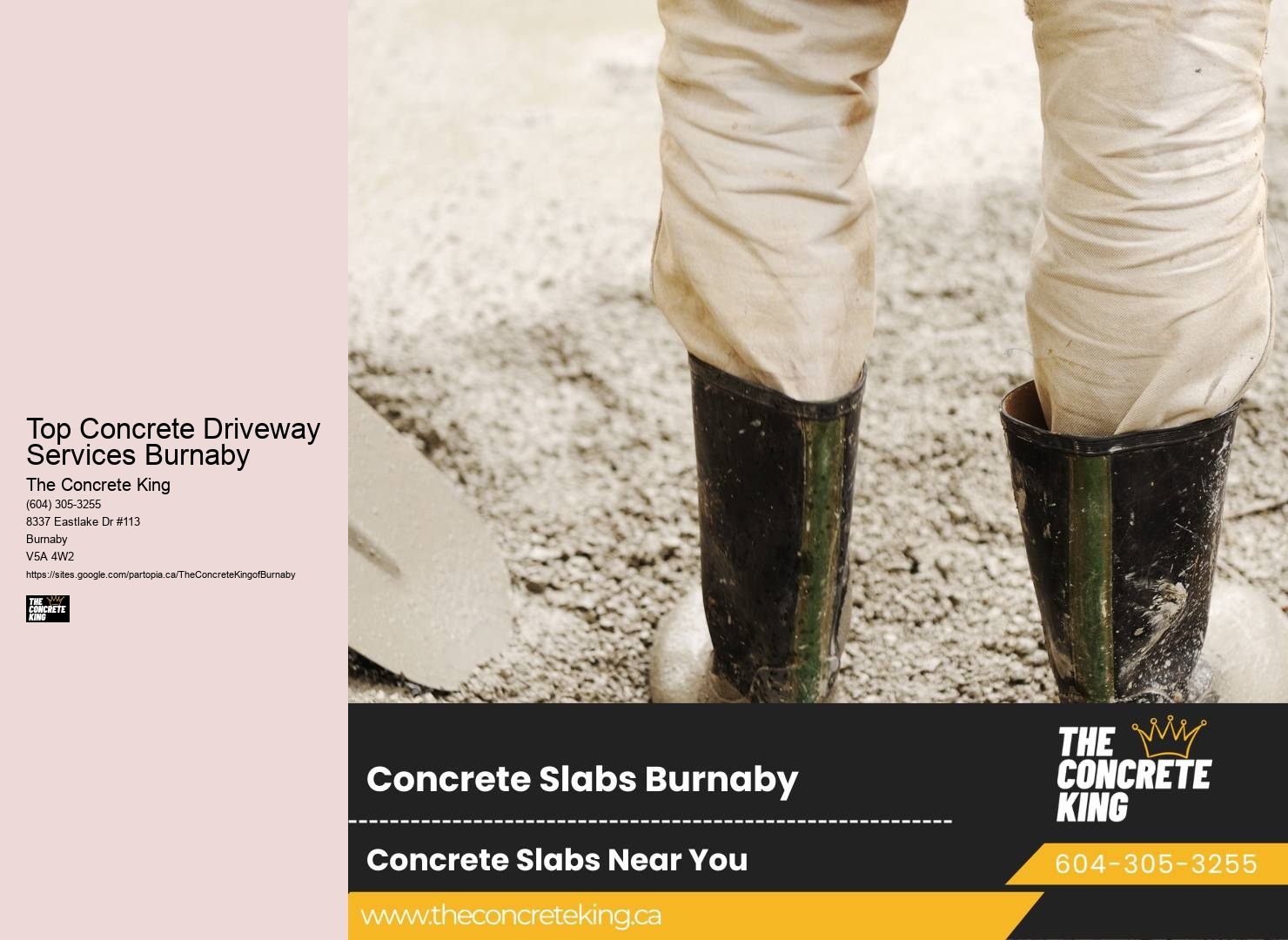 Top Concrete Driveway Services Burnaby Concrete Driveway Paving