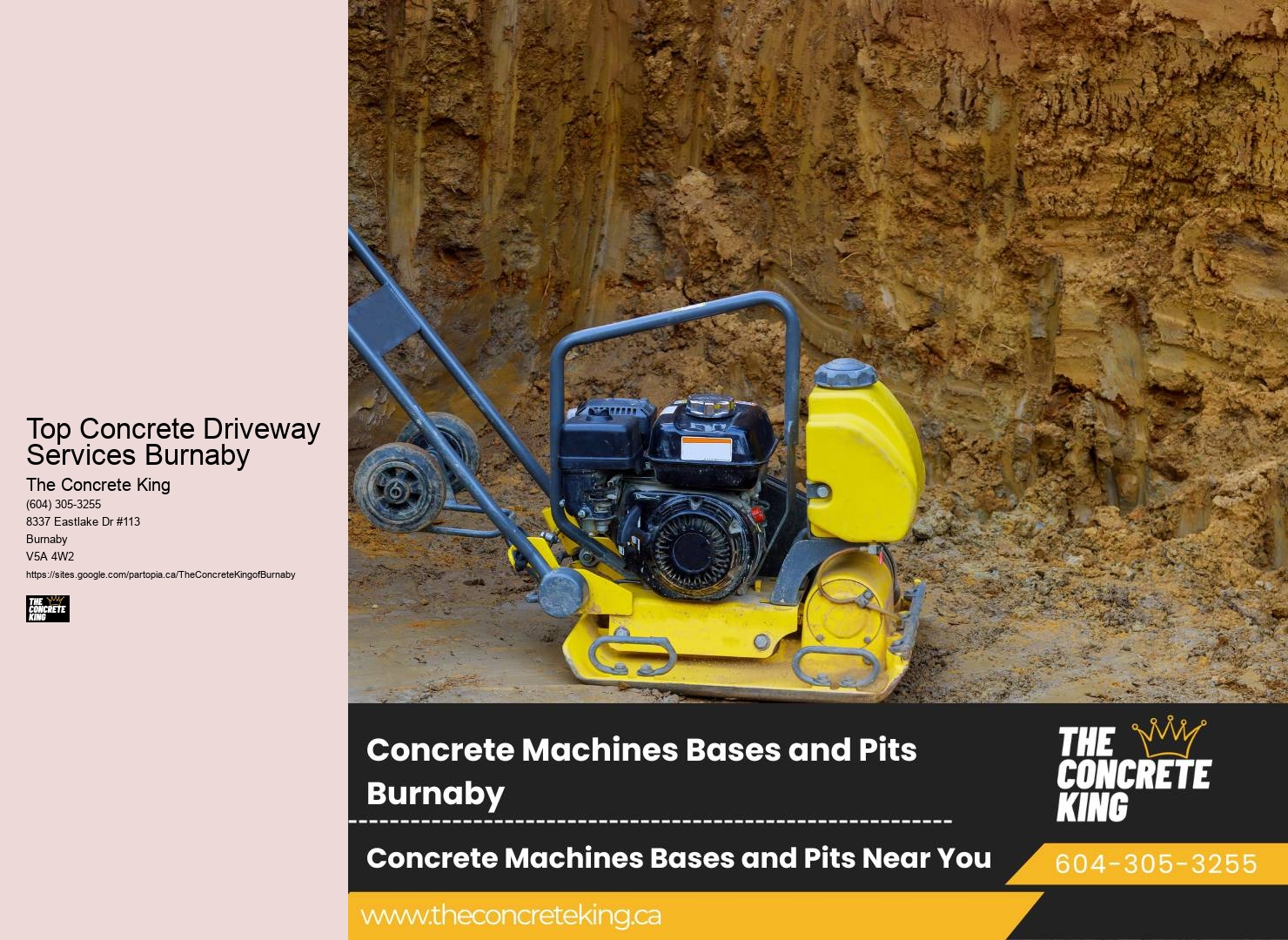 Driveway Concrete Installers Top Concrete Driveway Services Burnaby
