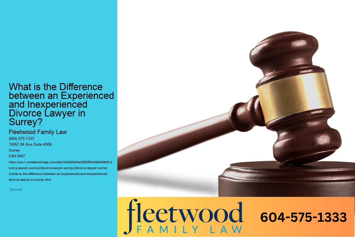 What is the Difference Between Hiring a Divorce Lawyer in Surrey and Elsewhere? 