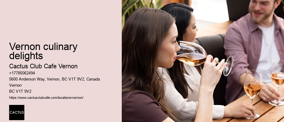 Vernon BC restaurant guide