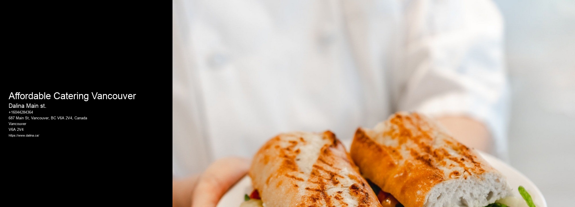 Corporate Sandwich Catering Affordable Catering Vancouver