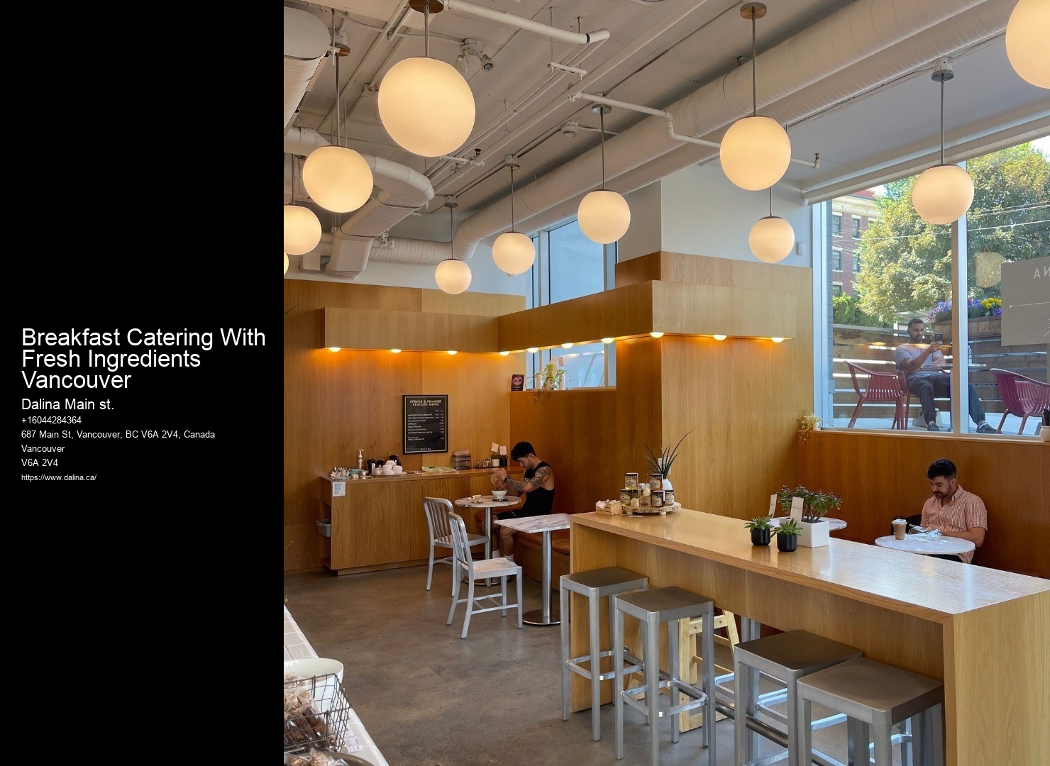 Catering for Large Events Breakfast Catering With Fresh Ingredients Vancouver