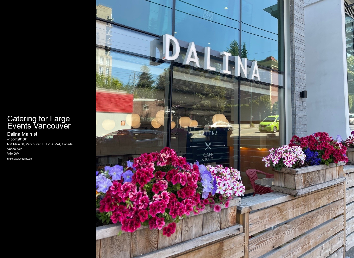 Custom Wedding Catering Catering for Large Events Vancouver