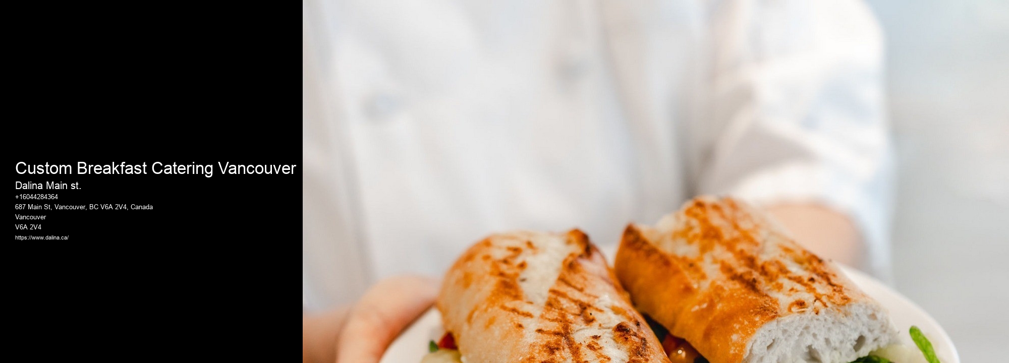 Catering Event Planning Custom Breakfast Catering Vancouver