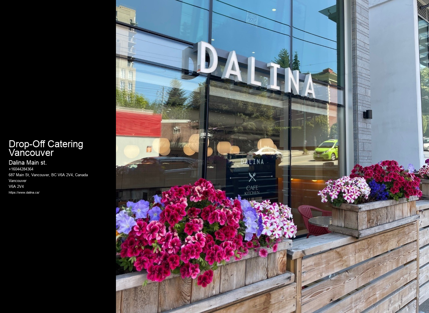 Vegan Catering Drop-Off Catering Vancouver