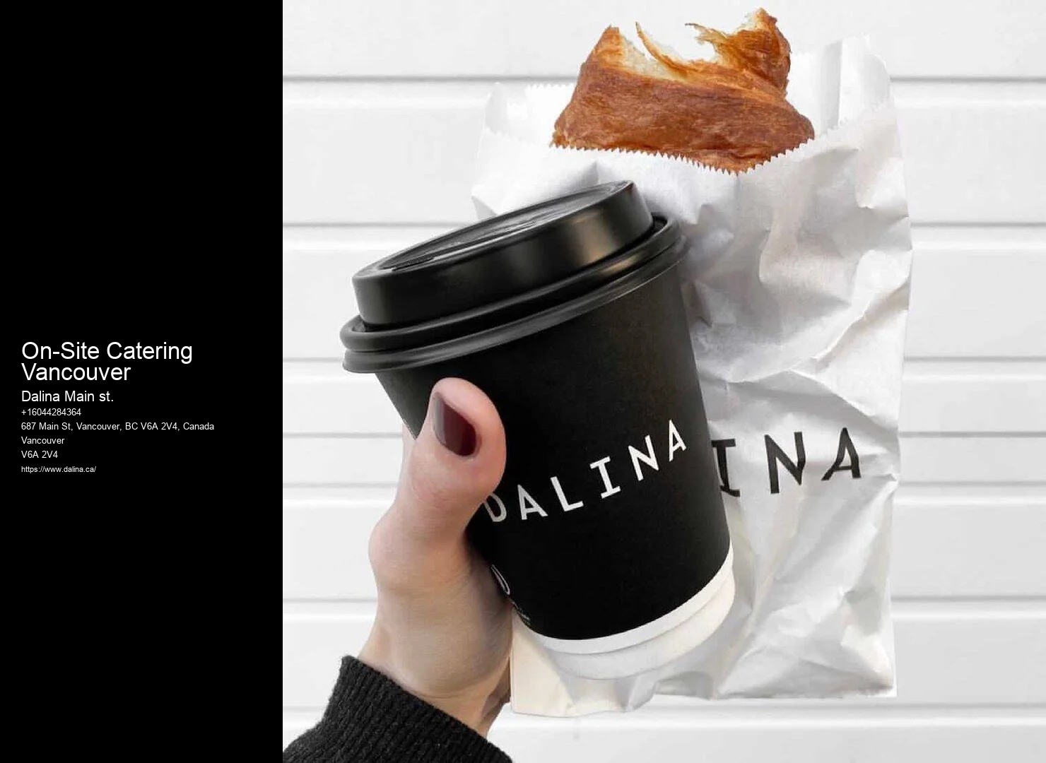 Affordable Corporate Catering On-Site Catering Vancouver