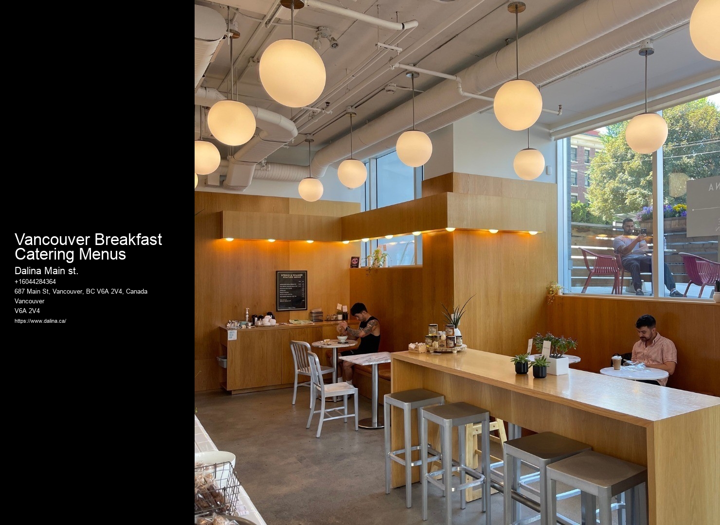 Gourmet Canapés Catering Vancouver Breakfast Catering Menus