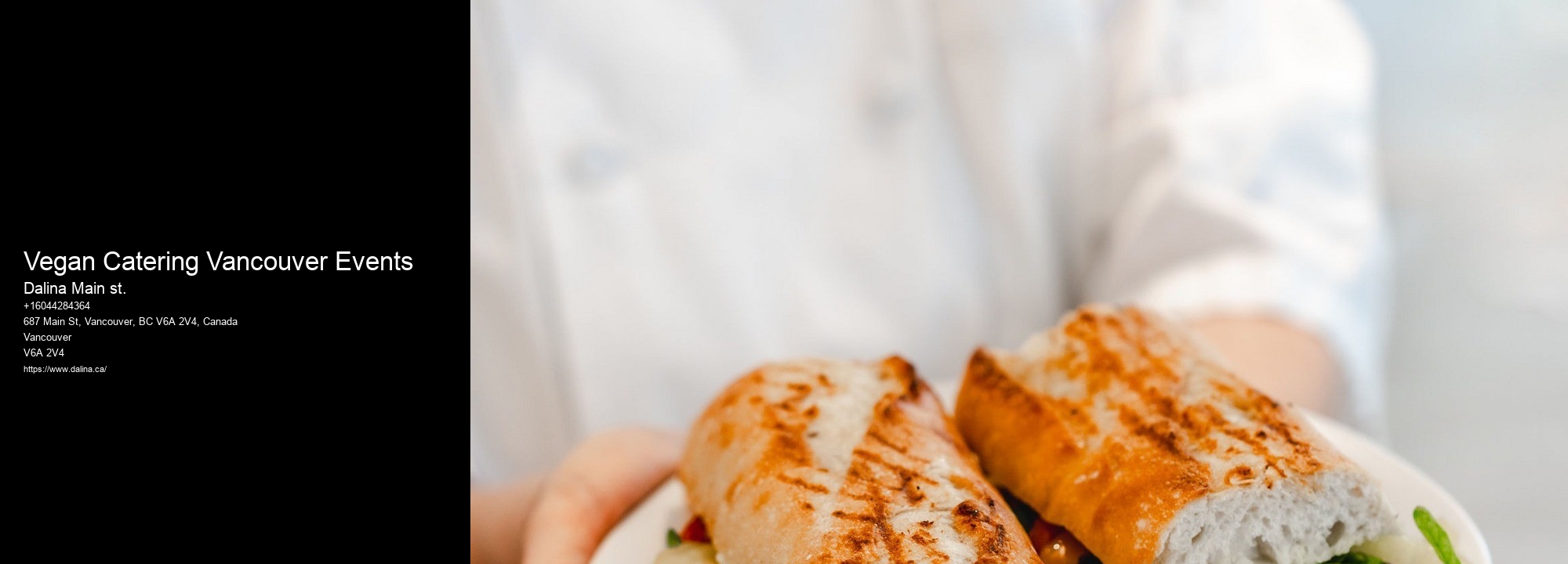 Best Corporate Caterers Vegan Catering Vancouver Events