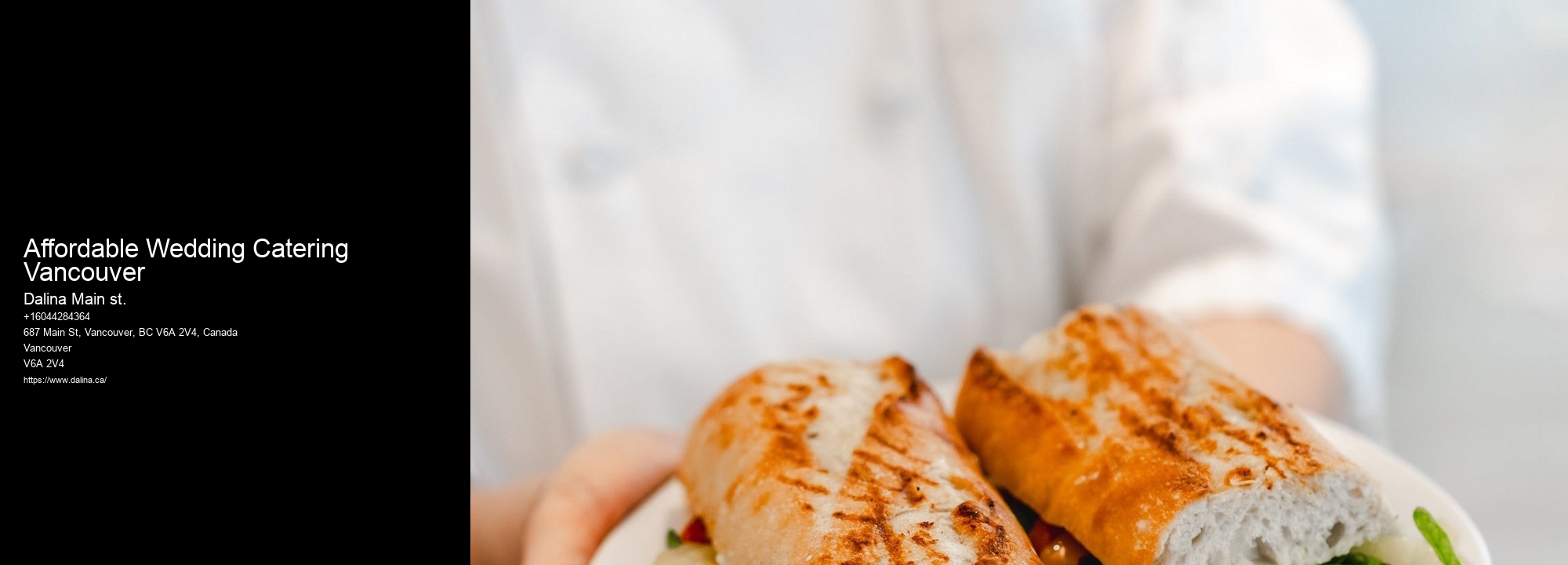 Customized Event Catering Affordable Wedding Catering Vancouver