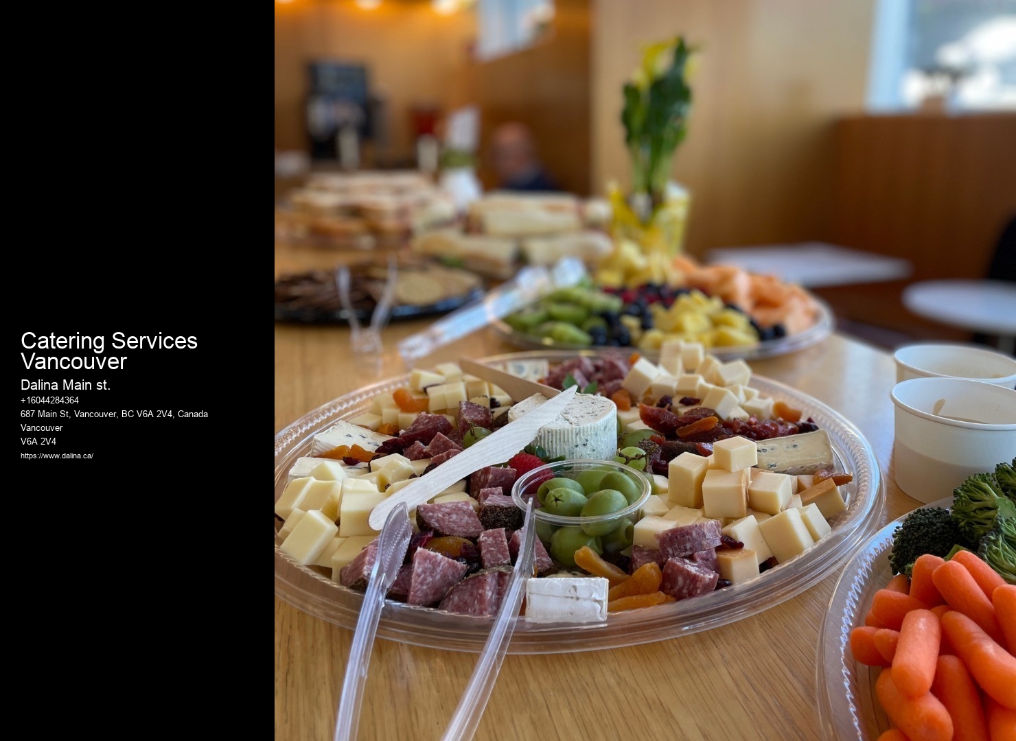 High-Quality Event Catering Catering Services Vancouver