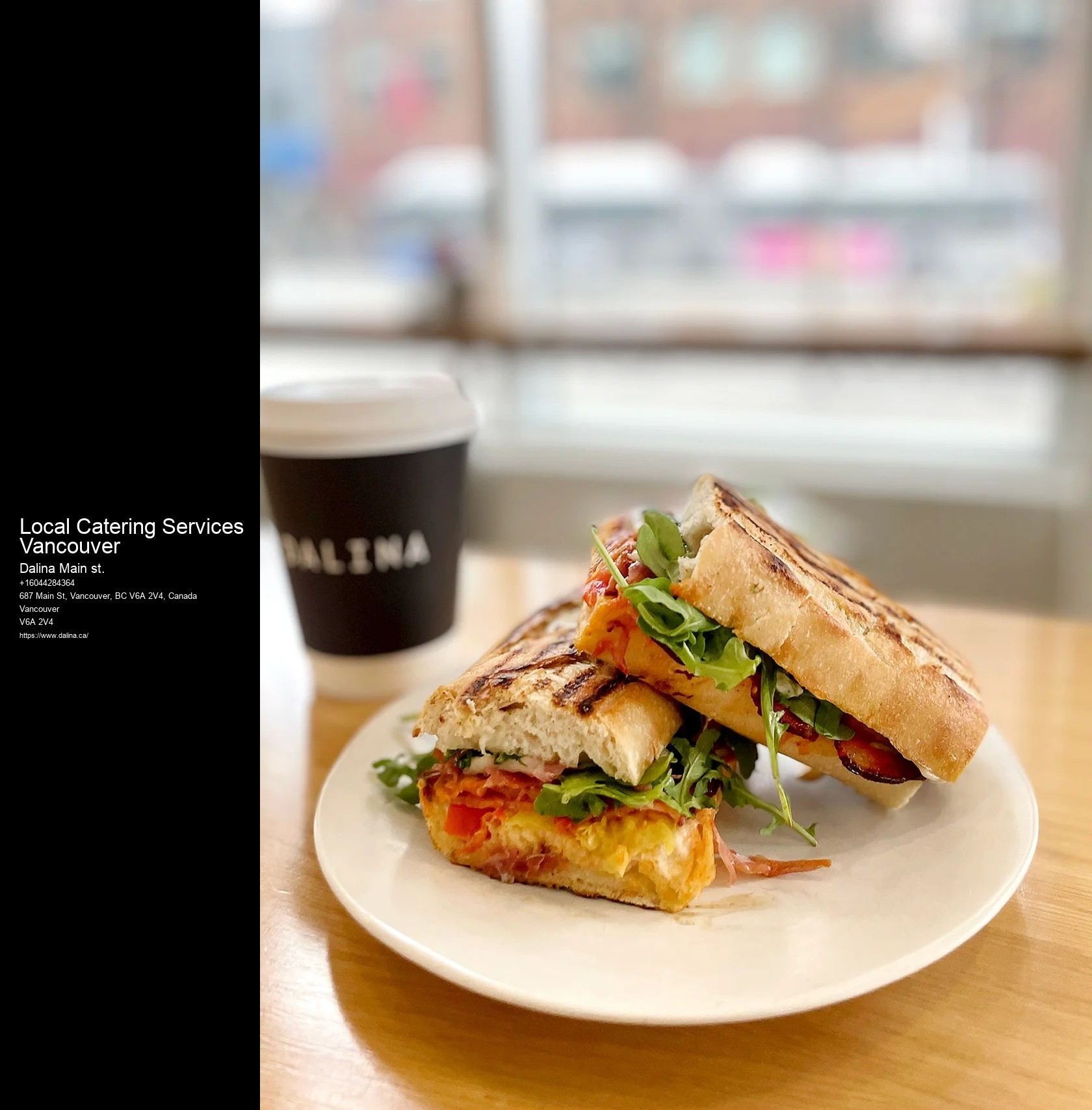 Full-Service Catering Company Local Catering Services Vancouver