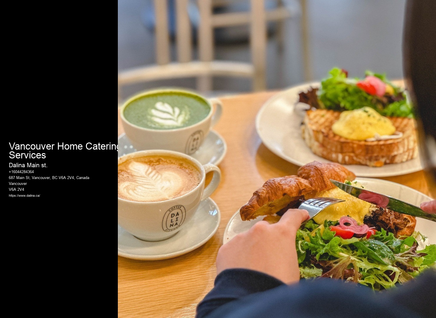 Vancouver Home Catering Services