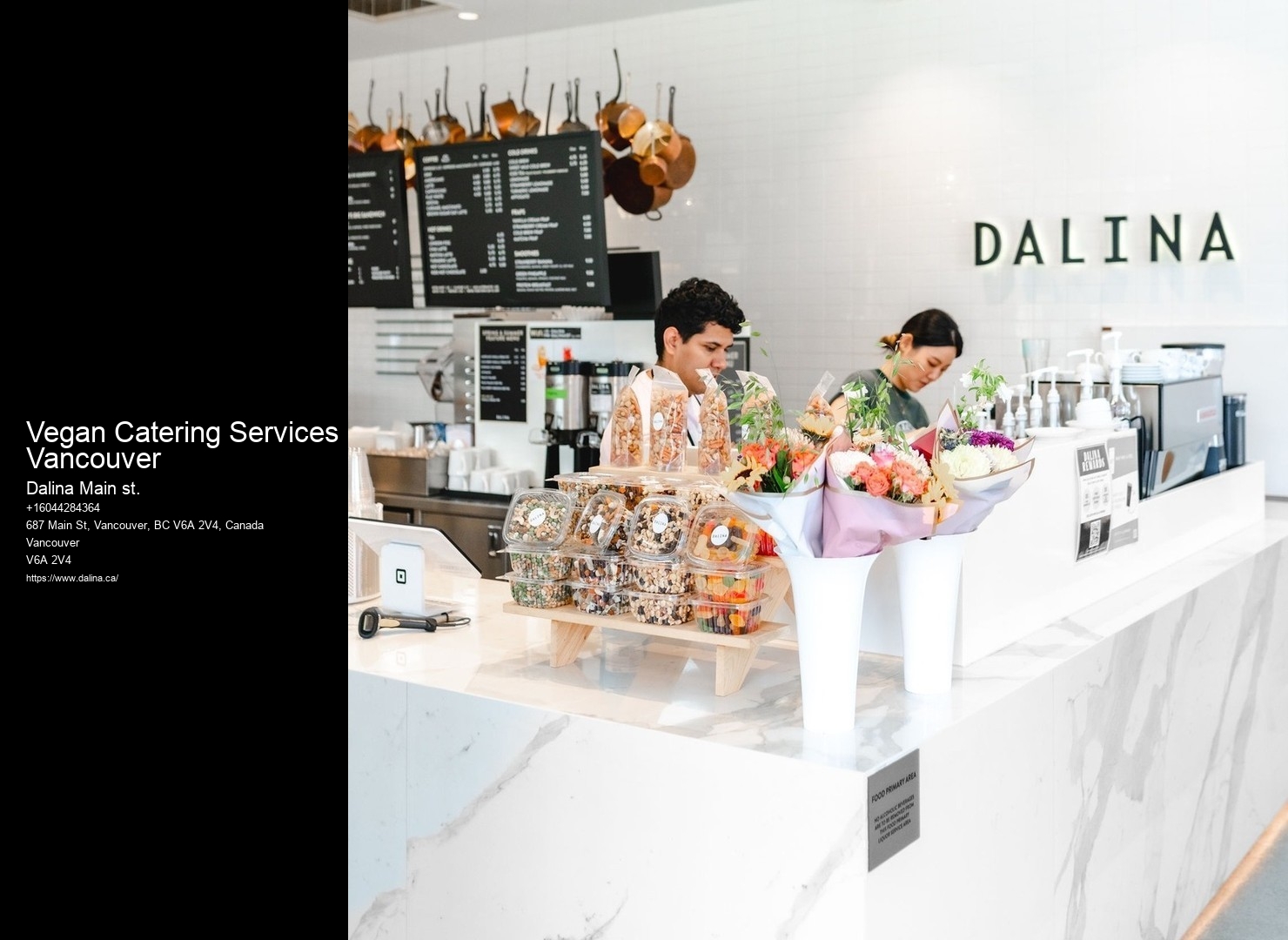 Business Event Catering Vegan Catering Services Vancouver