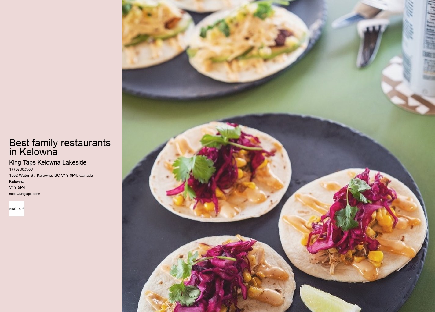 Lakeside dining with themed costume parties Kelowna