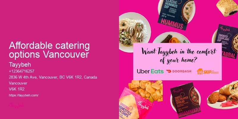 Syrian Food Delivery Vancouver