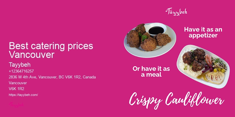 Event catering Vancouver