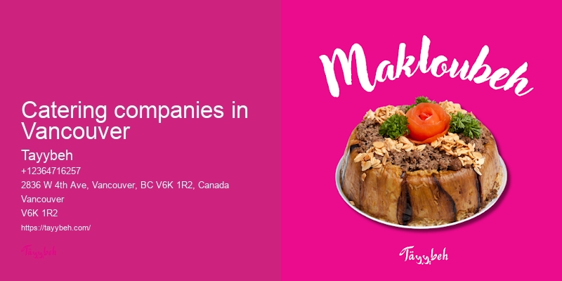 Best Boxed Meal Catering Vancouver