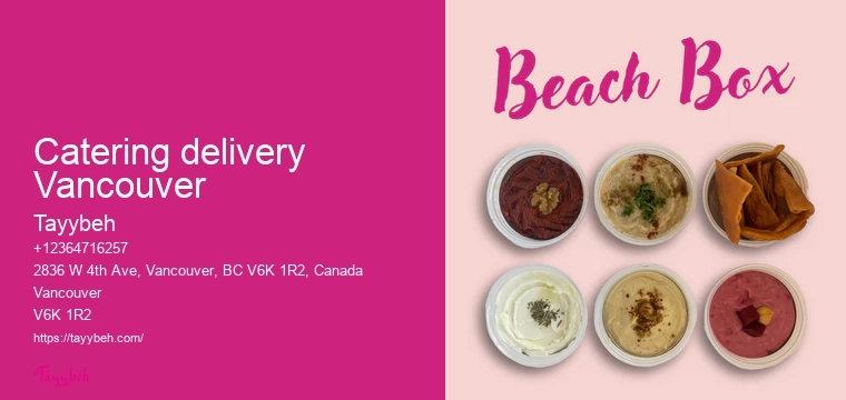 Mobile catering services Vancouver