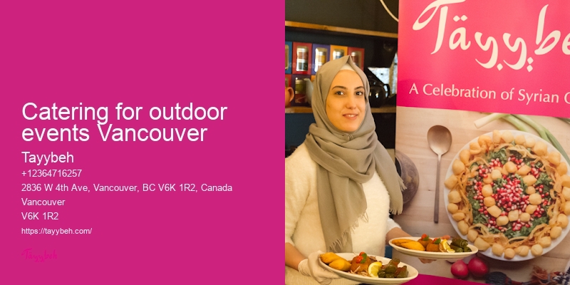 Vancouver halal catering for weddings